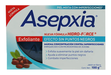 Asepxia exfoliante Jabon